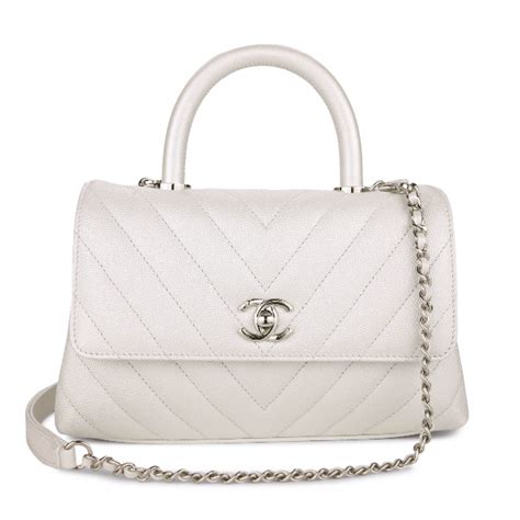 white chanel bags|chanel pre owned bags.